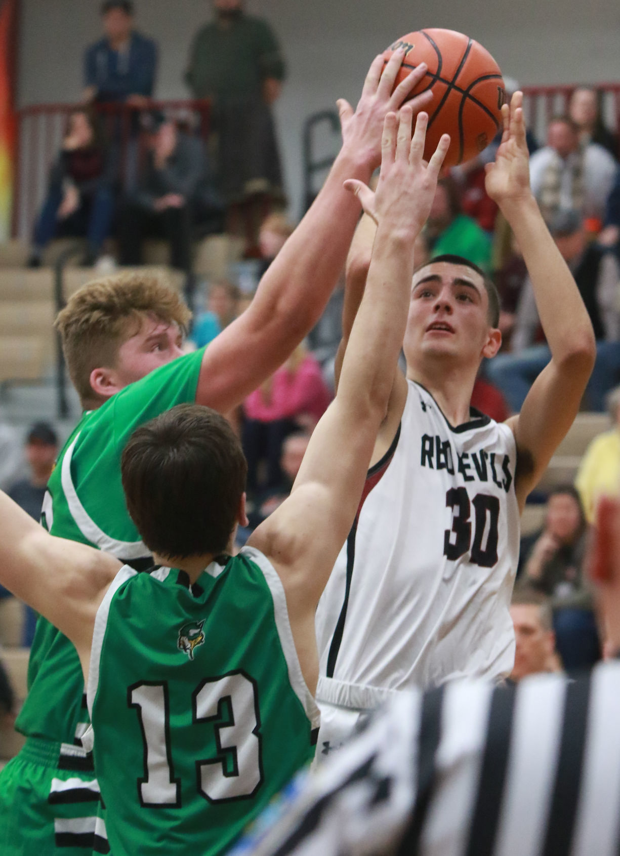 Boys basketball - Valparaiso at Lowell